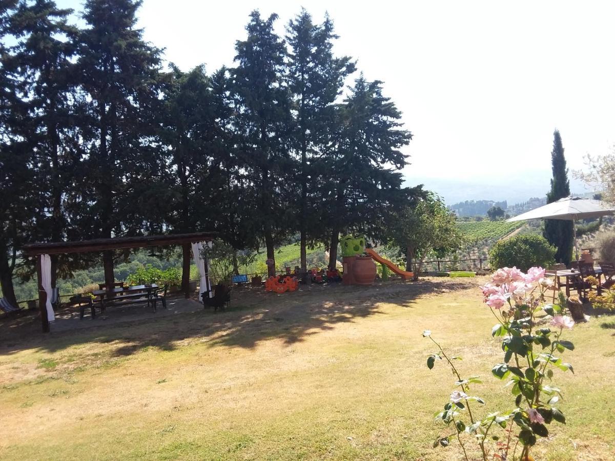 מלון גרבה אין קיאנטי Agriturismo Podere Somigli Di Lorenzo Correani מראה חיצוני תמונה
