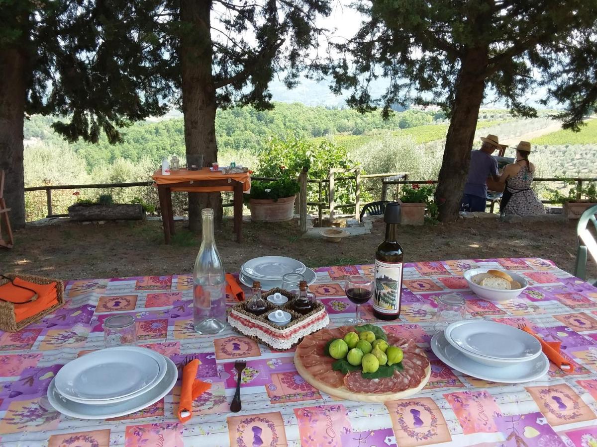 מלון גרבה אין קיאנטי Agriturismo Podere Somigli Di Lorenzo Correani מראה חיצוני תמונה