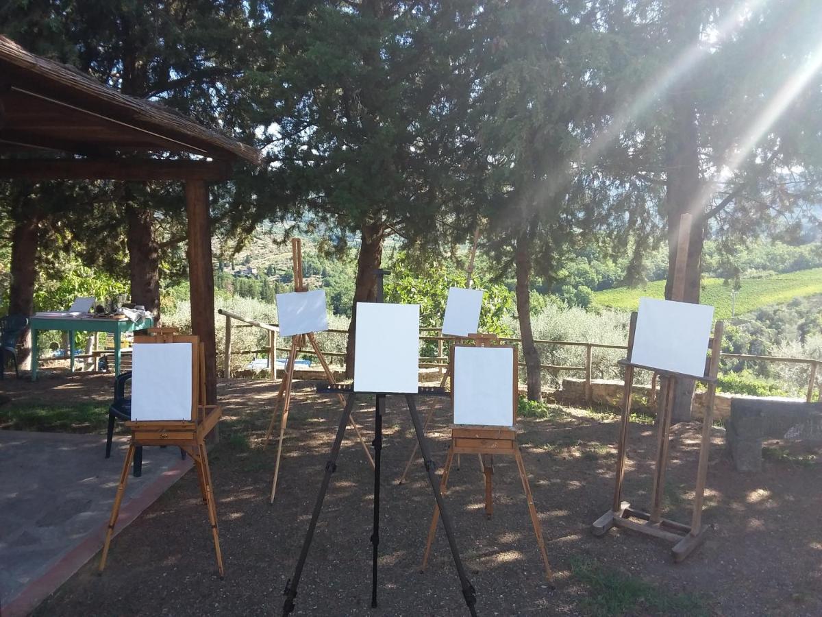 מלון גרבה אין קיאנטי Agriturismo Podere Somigli Di Lorenzo Correani מראה חיצוני תמונה